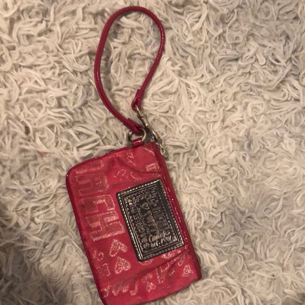Coach wrist wallet